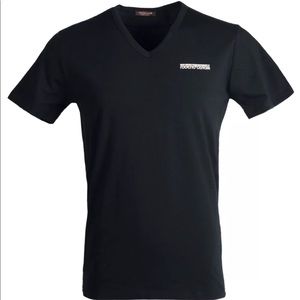NWT Authentic Roberto Cavalli Mens Black Tshirt